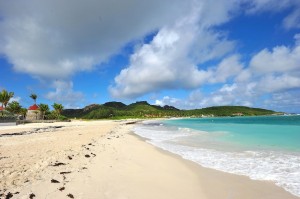 Las playas más exclusivas del Caribe, las de la pequeña isla francesa Saint Barth, en las pequeñas antillas. Foto de jack metthey.